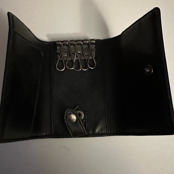 Coach Black Key & Card Holder - Picture 3 of 4